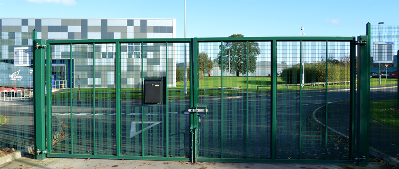 Swing security gates